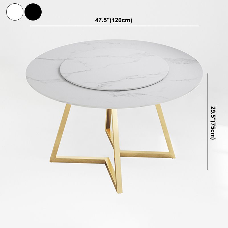 Traditional Luxury Round Double Pedestal Home Furniture Stone Dining Table Clearhalo ' dining_table' 'Dining Tables & Seating' 'Dining Tables' 'furn' 'furn_dining_table' 'Furniture' 'furniture_dining_table' 'Kitchen & Dining Furniture' 'kitchen&dining_furn' 'kitchen' 'kitchen_dining_table' 1200x1200_6d31000e-f1b6-493d-85c3-2142a95c661b