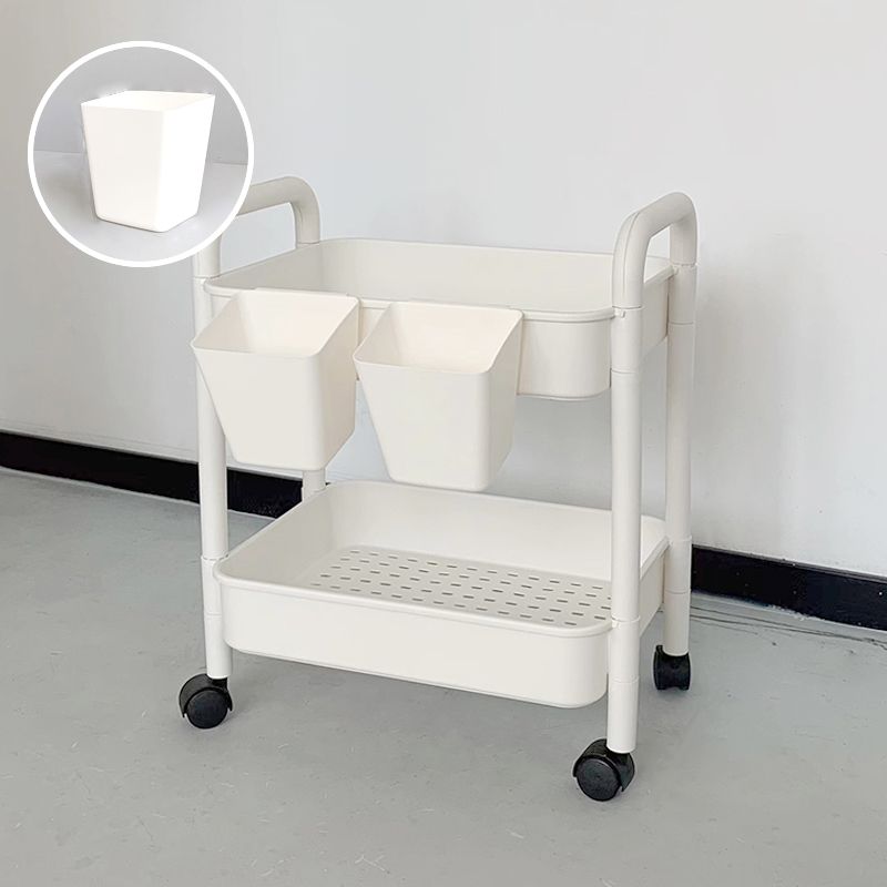 Moderne pure witte plank boekenkast etagere plastic boekenkast multi -tiers voor kantoor