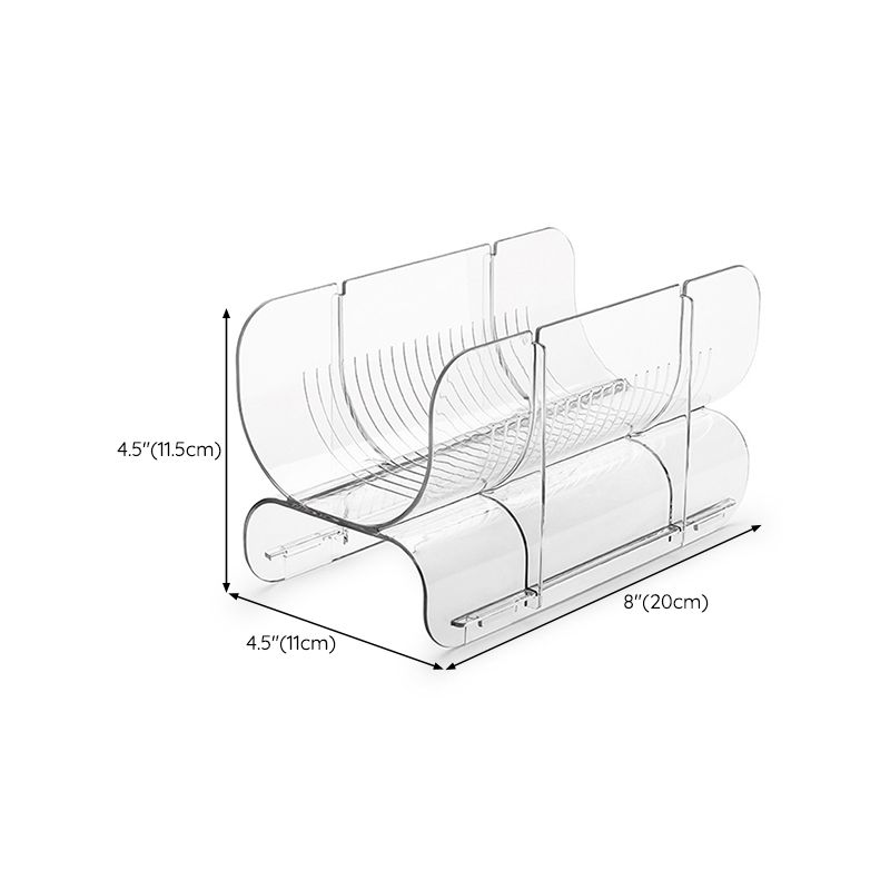 Glam Acrilic Portabottiglie da tavolo da tavolo per soggiorno per soggiorno