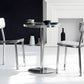 Industrial Dining Room Table Stainless Steel Table with Pedestal Table for Home Kitchen Dinner Clearhalo ' dining_table' 'Dining Tables & Seating' 'Dining Tables' 'furn' 'furn_dining_table' 'Furniture' 'furniture_dining_table' 'Kitchen & Dining Furniture' 'kitchen&dining_furn' 'kitchen' 'kitchen_dining_table' 1200x1200_6d361fa2-07ff-47a7-94df-6690839824ff