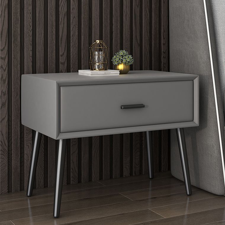 Contemporary Bed Nightstand Solid Wood Bedside Cabinet with Drawer Clearhalo 'Bedroom Furniture' 'furn' 'furn_night_stand' 'Furniture' 'night_stand' 'Nightstands' 1200x1200_6d364628-4782-444d-ab59-e66e1b32a590