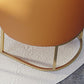 Glam Style Sintered Stone Dining Set Round 1/2/3/4/5 Pieces Dining Table Set for Home Use