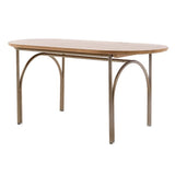 Modern Style Solid Wood Dining Table Brown Oval Table with 4 Legs for Dinning Room Clearhalo ' dining_table' 'Dining Tables & Seating' 'Dining Tables' 'furn' 'furn_dining_table' 'Furniture' 'furniture_dining_table' 'Kitchen & Dining Furniture' 'kitchen&dining_furn' 'kitchen' 'kitchen_dining_table' 1200x1200_6d3b39d0-ba2f-4617-83cd-3dc15956a1c8