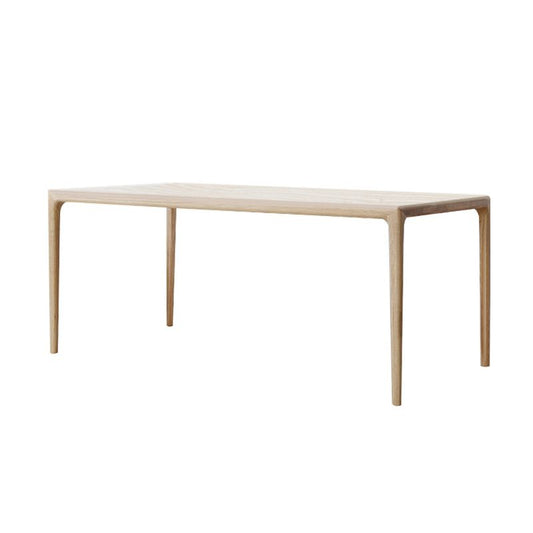 Set di dinette in legno massiccio in stile moderno 1/4/5/6 pezzi set da pranzo con tavolo rettangolo