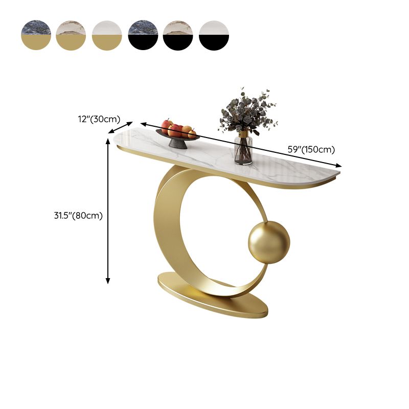 Mesa de acento de consola glamor