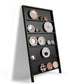 Metal Closed Back Bookshelf Standard Industrial Bookcase with Shelves