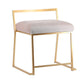 Glam Metal Dining Room Chair Armless Velvet Dining Side Chair for Restaurant Use Clearhalo 'Dining Chairs' 'Dining Tables & Seating' 'dining_chair' 'furn' 'furn_dining_chair' 'Furniture' 'Kitchen & Dining Furniture' 1200x1200_6d48fcbf-4cf4-4309-9fd1-8447237306e9