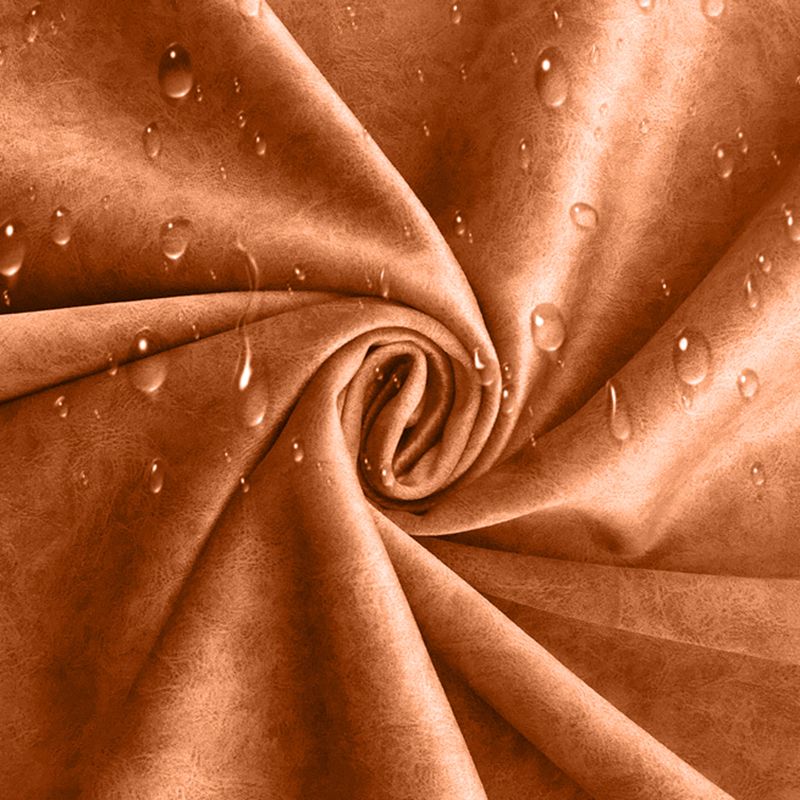 Bonded Leather Parsons Chair Armless Modern Chair for Living Room