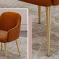 Glam 1/4/5 Pieces Round Dining Set Sintered Stone Dining Table Set for Home Use Clearhalo 'Dining Room Sets' 'Dining Tables & Seating' 'dining_room_set' 'furn' 'furn_dining_room_set' 'Furniture' 'furniture_dining_room_set' 'Kitchen & Dining Furniture' 'kitchen&dining_furn' 'kitchen' 1200x1200_6d4c0fef-5854-4f24-9e18-421d56ce348c