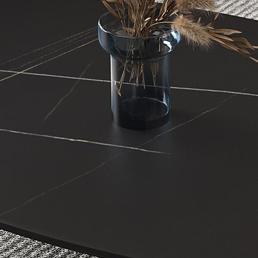 Tavolo da cocktail di caffè in ardesia glam 4 gambe tavolo da cocktail per soggiorno