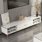 Contemporary 4 Shelves TV Console Modern TV Stand for TVs with Drawer