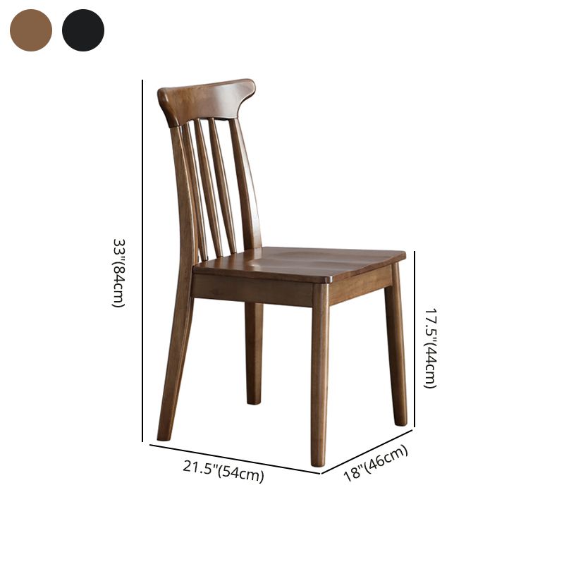 Contemporary Style Dining Room Chairs Dining Armless Chairs with Wooden Legs Clearhalo ' kitchen&dining_furn' 'Dining Chairs' 'Dining Tables & Seating' 'dining_chair' 'furn' 'furn_dining_chair' 'Furniture' 'furniture_dining_chair' 'Kitchen & Dining Furniture' 'kitchen' 1200x1200_6d5030d9-ea75-4e2b-9362-af87d6b874c8