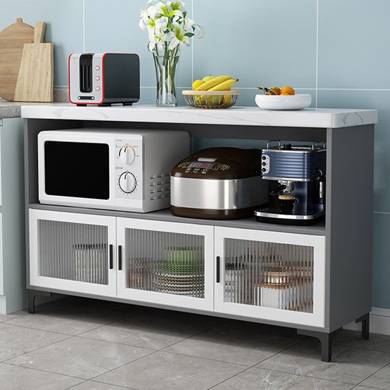 Moderne keukeneiland tafel eetkamer stationaire voorbereidingstafel