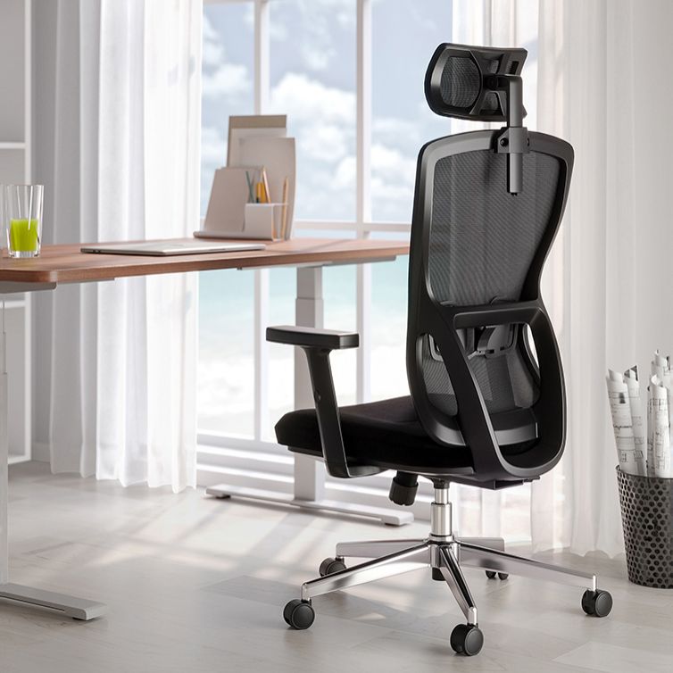 16" Wide Contemporary Wheels Breathable AirGrid Office Chair Clearhalo 'furn' 'furn_office_chair' 'Furniture' 'Office Chairs' 'Office Furniture' 'office_chair' 1200x1200_6d528247-8176-4db5-9286-bdc22d3e72ef