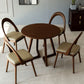 Contemporary Style Round Dining Table Solid Wood Furniture for Dining Room Clearhalo ' dining_table' 'Dining Tables & Seating' 'Dining Tables' 'furn' 'furn_dining_table' 'Furniture' 'furniture_dining_table' 'Kitchen & Dining Furniture' 'kitchen&dining_furn' 'kitchen' 'kitchen_dining_table' 1200x1200_6d53bc8e-5e85-4277-9f83-fb0ca3edfddf