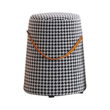 Contemporary Footstool Ottoman Fabric Upholstered Portable Round Ottoman Clearhalo 'furn' 'furn_ottomans_poufs' 'Furniture' 'Living Room Furniture' 'Ottomans & Poufs' 'ottomans_poufs' 1200x1200_6d55b88d-9d4e-4257-b29c-6abe591d329e
