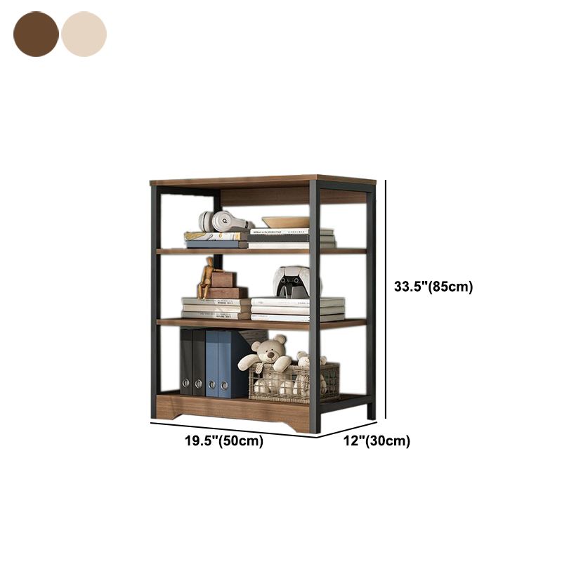 Modern Open Back Etagere Bookcase Steel Bookshelf for Home Office Clearhalo 'Bookcases' 'furn' 'furn_bookcases' 'Furniture' 'Office Furniture' 1200x1200_6d562b21-dbc7-40c4-b2a6-a3ada92920c6