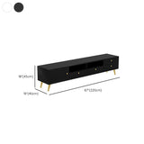 Console TV in finto legno console aperta con console multimediale TV con cassetti