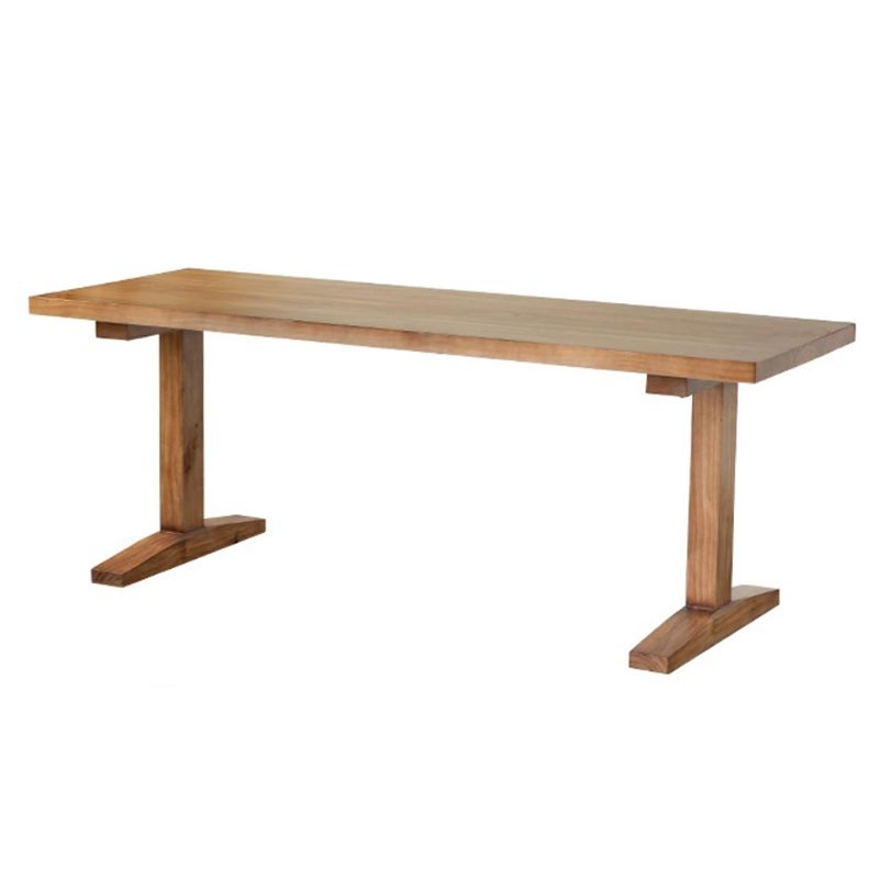 Modern 1/4/5 Pieces Dining Set Pine Wood Rectangle Dining Table for Dining Room