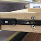Console de meuble TV mural Console multimédia TV en bois avec 2 tiroirs