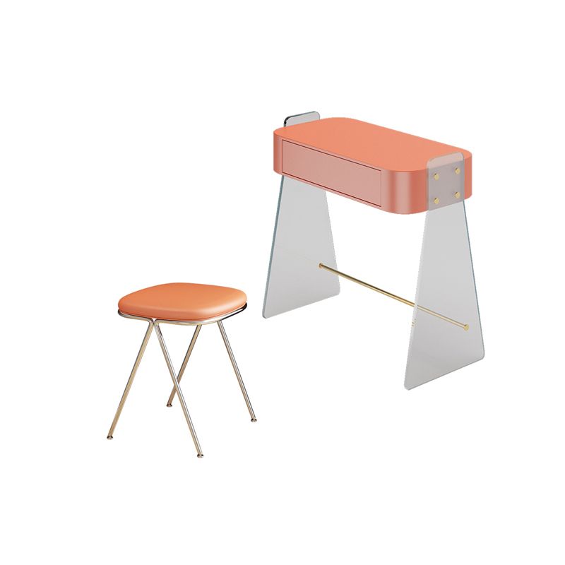 Vanité contemporaine 1 casse-tête de tiroir de rangement avec des jambes acryliques