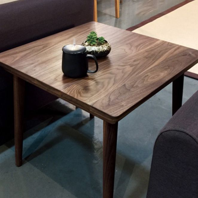 Square 4 Legs Industrial Table Wood Color Fixed Table of Solid Wood Clearhalo ' dining_table' 'Dining Tables & Seating' 'Dining Tables' 'furn' 'furn_dining_table' 'Furniture' 'furniture_dining_table' 'Kitchen & Dining Furniture' 'kitchen&dining_furn' 'kitchen' 'kitchen_dining_table' 1200x1200_6d5b86d3-5ee7-488a-8bf2-1d240ceb6f9b