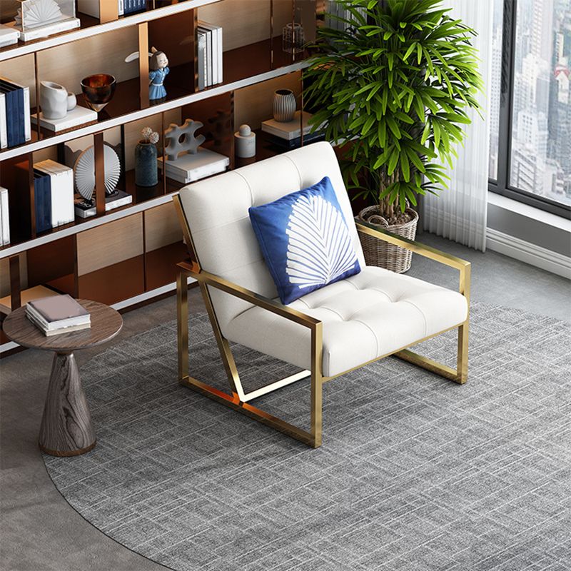 Tufted Cushions Lounge Chair Arms Included Reclining Chair with Pillow Clearhalo 'Accent Chairs' 'accent_chairs' 'Chairs & Seating' 'furn' 'furn_accent_chairs' 'Furniture' 'Living Room Furniture' 1200x1200_6d6315b5-b6de-4640-ad2f-47cab44361af