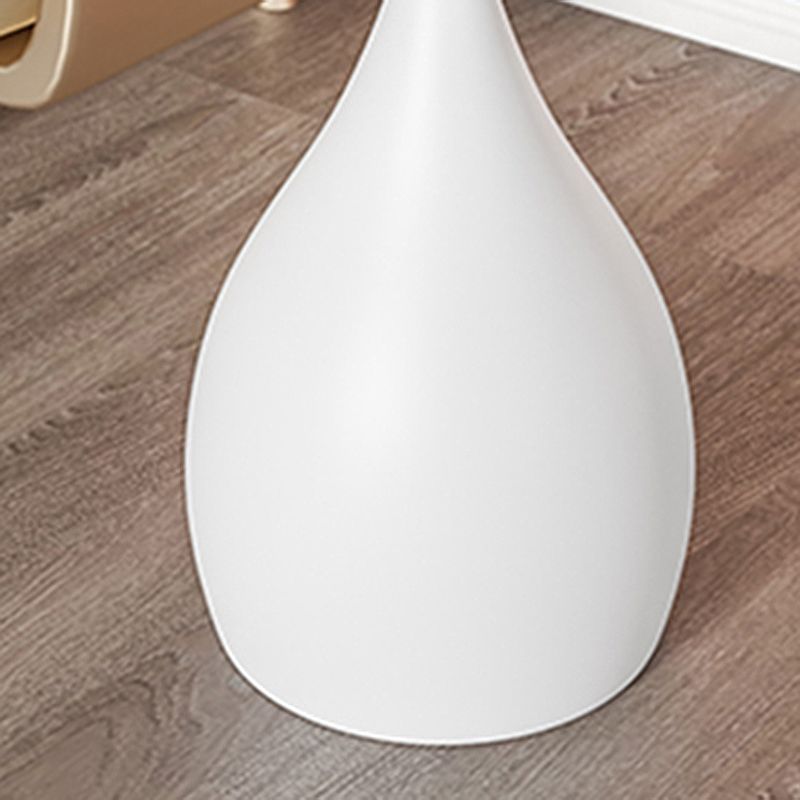 Modern Style Metal Iron Base Metal Desktop Paint Craft Round Side Table