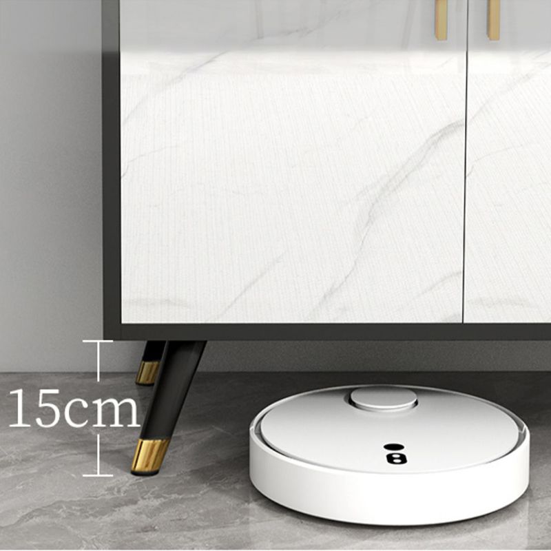 Sideboard di pietra moderna 1 cassetto cassetto cassetto con ripiani regolabili