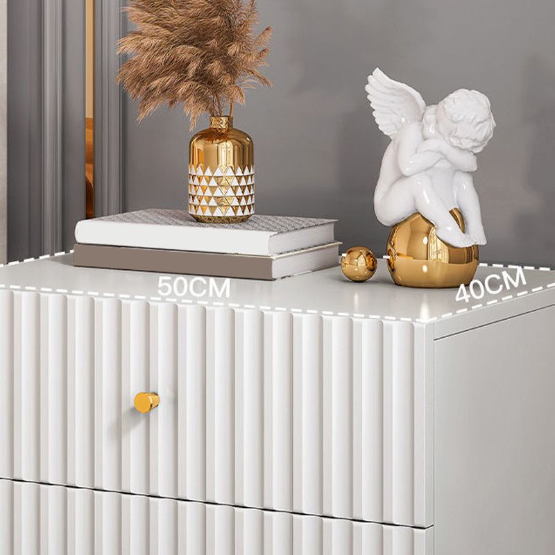 Glam Bed Nightstand Drawer Storage Imitation Wood Night Table with Legs Clearhalo 'Bedroom Furniture' 'furn' 'furn_night_stand' 'Furniture' 'night_stand' 'Nightstands' 1200x1200_6d674727-9caf-47e3-aa23-4d2a034b7902