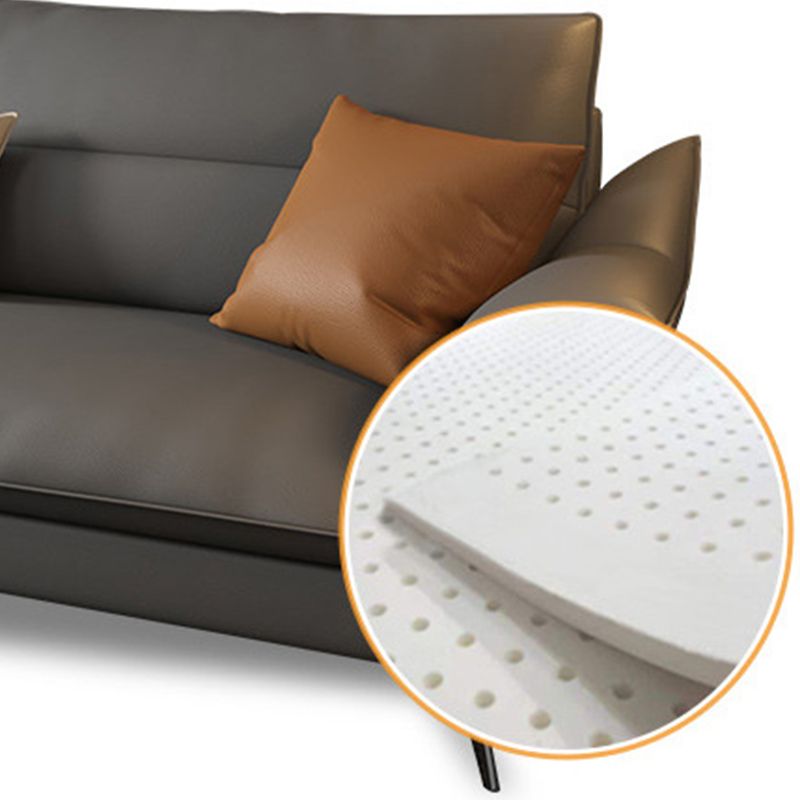 I cuscini moderni hanno svasato il soggiorno in vetro a sedere stazionarie