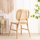 Scandinavian Style Wicker Dining Chairs for Home Open Back Side Chair Clearhalo 'Dining Chairs' 'Dining Tables & Seating' 'dining_chair' 'furn' 'furn_dining_chair' 'Furniture' 'Kitchen & Dining Furniture' 1200x1200_6d78c57c-109a-49ca-ab5e-2ed263df1f76