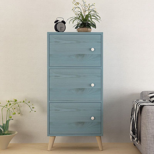 9.44" Wide Storage Cabinet with Doors Contemporary Wooden Accent Cabinet Clearhalo 'Cabinets & Chests' 'cabinets_chests' 'furn' 'furn_cabinets_chests' 'Furniture' 'Living Room Furniture' 1200x1200_6d78c71b-0431-44f6-9aa1-db3498a773a8