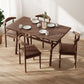 Modern Solid Wood Standard Dining Set Rectangle Shape Kitchen Dining Set with 4 Legs Table Clearhalo 'Dining Room Sets' 'Dining Tables & Seating' 'dining_room_set' 'Furniture' 'furniture_dining_room_set' 'Kitchen & Dining Furniture' 'kitchen&dining_furn' 'kitchen' 1200x1200_6d7ccf91-ec5a-4644-89d5-729d1ecdd8e3