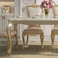 Traditional Luxury Style Dining Table 4 Legs Base Rectangle Table for Home Clearhalo ' dining_table' 'Dining Tables & Seating' 'Dining Tables' 'furn' 'furn_dining_table' 'Furniture' 'furniture_dining_table' 'Kitchen & Dining Furniture' 'kitchen&dining_furn' 'kitchen' 'kitchen_dining_table' 1200x1200_6d7db3ba-797b-4f76-beac-154d303bff90