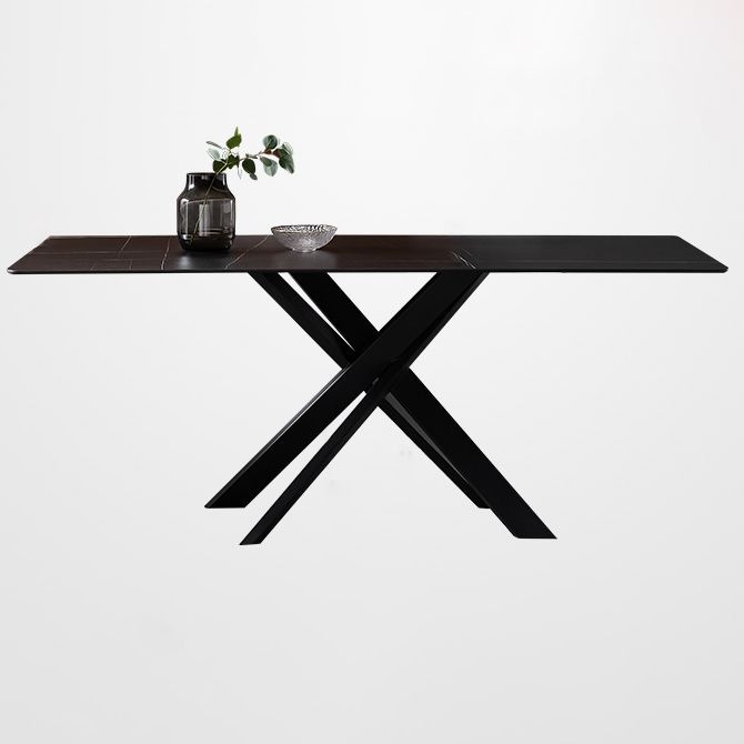 1/2/5/7 Pieces Dining Chairs Set Black Sintered Stone Dining Table Set for Home Clearhalo 'Dining Room Sets' 'Dining Tables & Seating' 'dining_room_set' 'furn' 'furn_dining_room_set' 'Furniture' 'furniture_dining_room_set' 'Kitchen & Dining Furniture' 1200x1200_6d7dd08c-676b-42dd-ae09-d931f836d45a