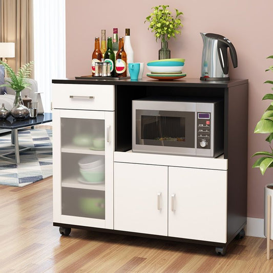 Server moderno per la cena in stile server ingegnerizzato con archiviazione aperta