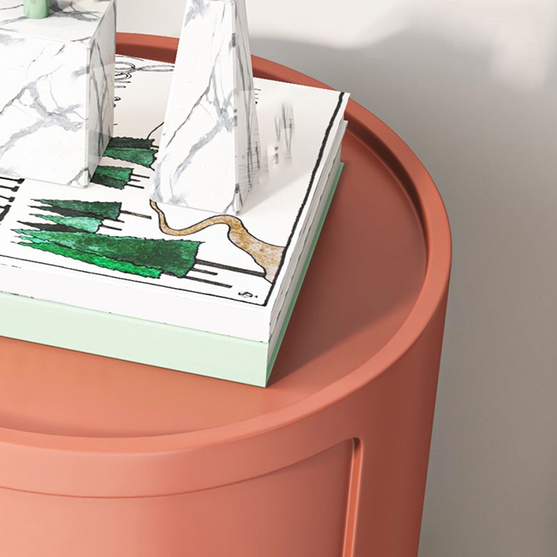 Armoire de lit en plastique moderne rond la porte de la porte gauche gauche