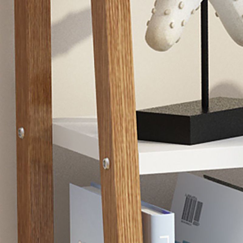 Modern Ladder Shelf Bookcase Wooden Bookshelf for Study Room Clearhalo 'Bookcases' 'furn' 'furn_bookcases' 'Furniture' 'Office Furniture' 1200x1200_6d80aa3c-f88b-471b-83f3-bf79aeedd0fa