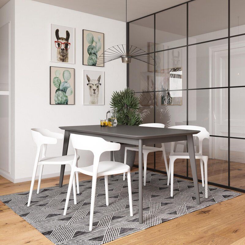 Contemporary Restaurant Open Back Arm Chair Matte Finish Plastic Dining Chair Clearhalo ' kitchen&dining_furn' 'Dining Chairs' 'Dining Tables & Seating' 'dining_chair' 'furn' 'furn_dining_chair' 'Furniture' 'furniture_dining_chair' 'Kitchen & Dining Furniture' 'kitchen' 1200x1200_6d812c2f-f18e-4ec0-9363-48fc28c61754
