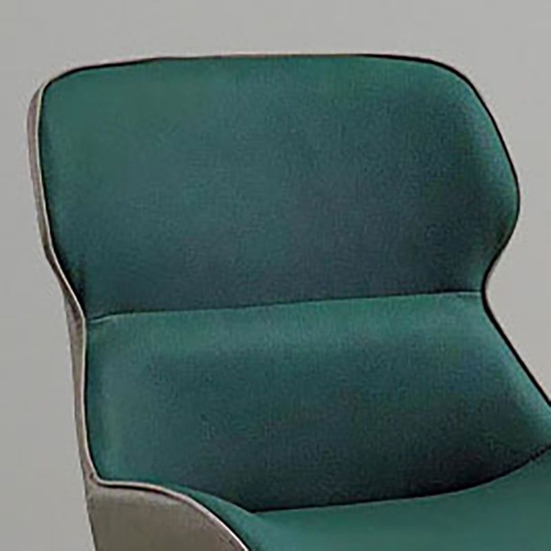 Industrial Design Armless Faux Leather Side Chair Wingback Side Chair Clearhalo 'Dining Chairs' 'Dining Tables & Seating' 'dining_chair' 'furn' 'furn_dining_chair' 'Furniture' 'furniture_dining_chair' 'Kitchen & Dining Furniture' 1200x1200_6d8200f1-3ad2-481d-852c-123169b95db1