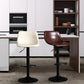 Contemporary Metal Barstool Faux Leather Footrest Stool Adjustable in Matte Finish Clearhalo 'Bar Furniture' 'Bar Stools' 'bar_stools' 'furn' 'furn_bar_stools' 'Furniture' 'Kitchen & Dining Furniture' 1200x1200_6d829efa-6f0e-4dd2-be45-f5bbf039f3d6