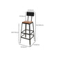 Contemporary Solid Wood Bar Set 1/2/4 Pieces Rectangle Pub Dining Set for Indoor Clearhalo 'Bar Furniture' 'furn' 'furn_home_bar_bar_sets' 'Furniture' 'Home Bars & Bar Sets' 'home_bar_bar_sets' 'Kitchen & Dining Furniture' 1200x1200_6d859bee-ba8f-4173-8fd1-716a4b2a088b