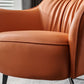 Contemporary Accent Armchair Faux Leather Barrel Accent Chair Clearhalo 'Accent Chairs' 'accent_chairs' 'Chairs & Seating' 'furn' 'furn_accent_chairs' 'Furniture' 'Living Room Furniture' 1200x1200_6d85ec4c-1aa3-469a-b037-28118caaa088