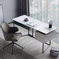 Contemporary Style Office Desk Home and Office Writing Desk with 2-drawer
