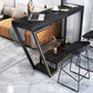 Glam Bistro Bar Table Rectangle Sintered Stone Bar Table for Living Room Clearhalo 'Bar Furniture' 'Bar Tables' 'bar_tables' 'furn' 'furn_bar_tables' 'Furniture' 'Kitchen & Dining Furniture' 1200x1200_6d8ac538-cb32-4d37-aff8-202fb7667e73