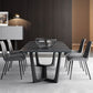 Modern 1/4/5/7 Pieces Rectangle Dining Set Sintered Stone Dining Table with Leather Chairs Clearhalo 'Dining Room Sets' 'Dining Tables & Seating' 'dining_room_set' 'furn' 'furn_dining_room_set' 'Furniture' 'furniture_dining_room_set' 'Kitchen & Dining Furniture' 1200x1200_6d94d47c-7aff-49ab-be46-738f2552362d