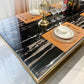 Traditional Luxury Dining Table Marble Rectangle Fixed Table for Home Clearhalo 'Dining Tables & Seating' 'Dining Tables' 'dining_table' 'furn' 'furn_dining_table' 'Furniture' 'Kitchen & Dining Furniture' 1200x1200_6d97b593-18dc-41f8-91b0-54f798713877