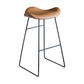 Nordic Leather Seats Barstool Metal Base Bar Stool for Living Room Clearhalo 'Bar Furniture' 'Bar Stools' 'bar_stools' 'furn' 'furn_bar_stools' 'furniture_bar_stools' 'Kitchen & Dining Furniture' 'kitchen&dining_furn' 'kitchen' 'kitchen_furn' Furniture' 1200x1200_6d9b5be8-ad2c-4cc2-b78d-b3c319b41d0d