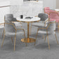 Modern 1/3/4/5 Pieces Dining Set Round Stone Table for Dining Room